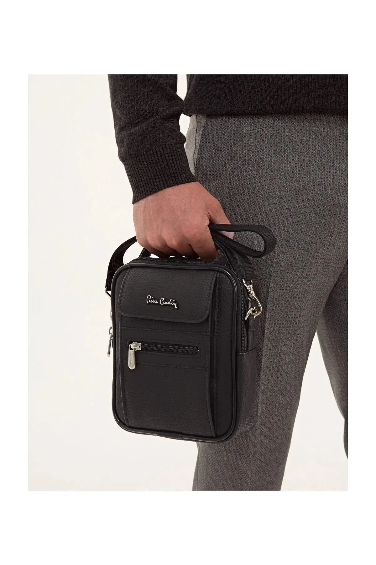 01pc001422 Men's Handbag Messenger Bag Black