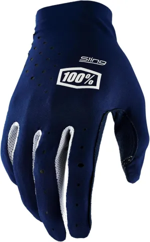 100% Sling Mountain Biking Gloves - MTB, Dirt Bike & Powersport Riding Protective Gear for Men