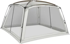 12' x 12' Screen House Room, Screen Tent with 2 Doors and Carry Bag, Easy Setup, for Patios Outdoor Camping Activities, White