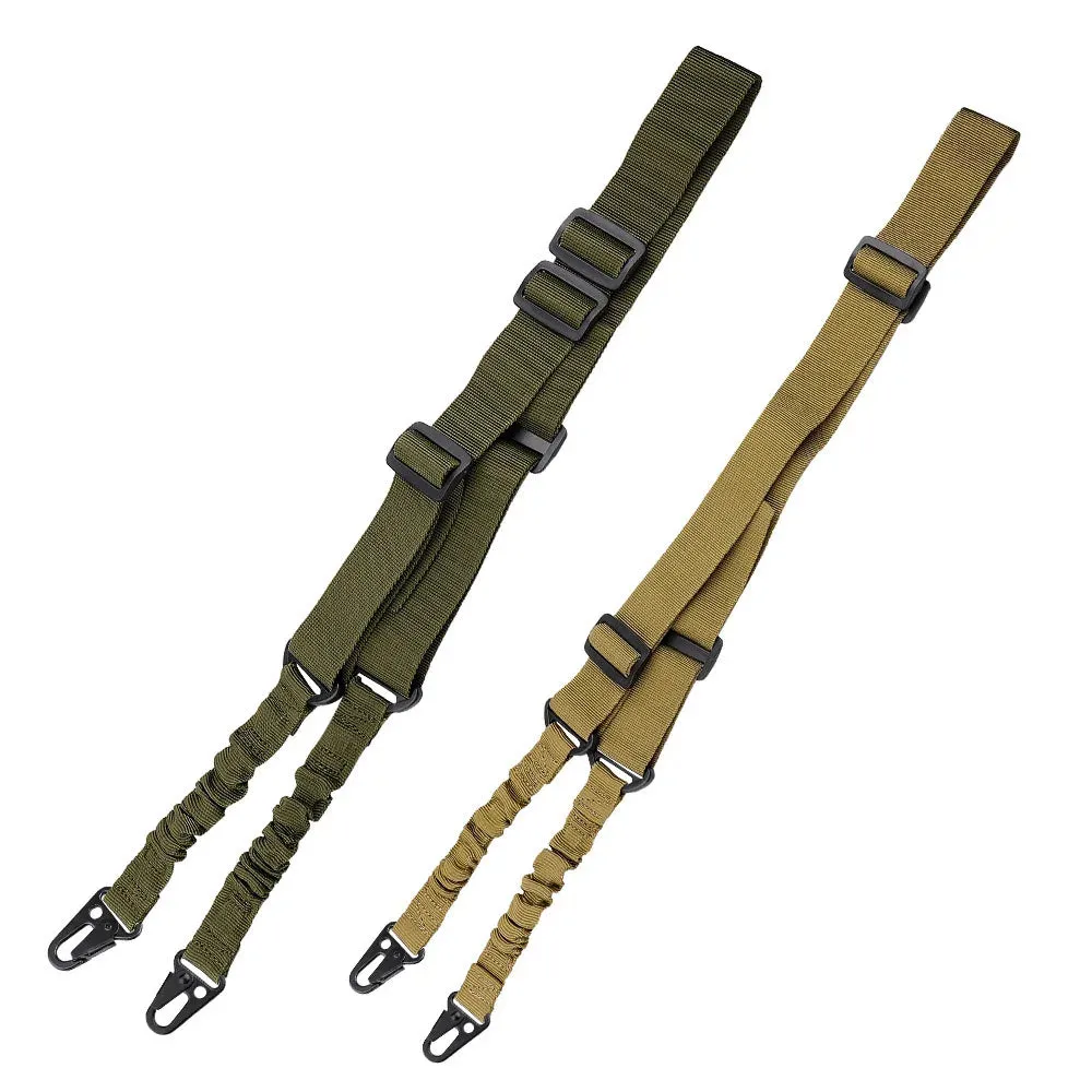 2 Point Sling Shoulder Strap Outdoor Rifle Sling Shoulder Strap Metal Buckle Belt Hunting Accessories