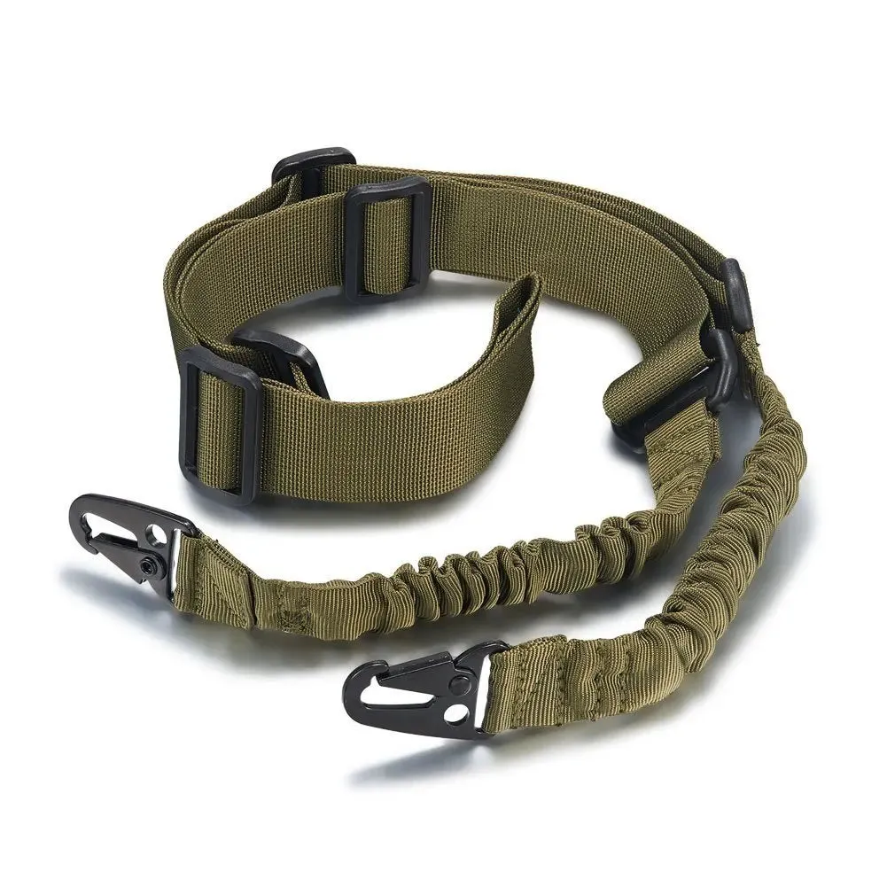 2 Point Sling Shoulder Strap Outdoor Rifle Sling Shoulder Strap Metal Buckle Belt Hunting Accessories