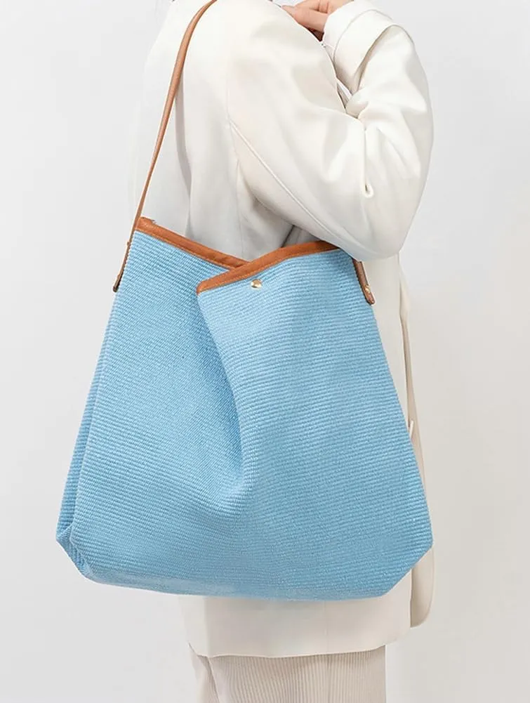 2025 Beach Resort Tote Bag Women Large Stylish Shoulder Bag Summer Travel Work Daily Commute Versatile Practical
