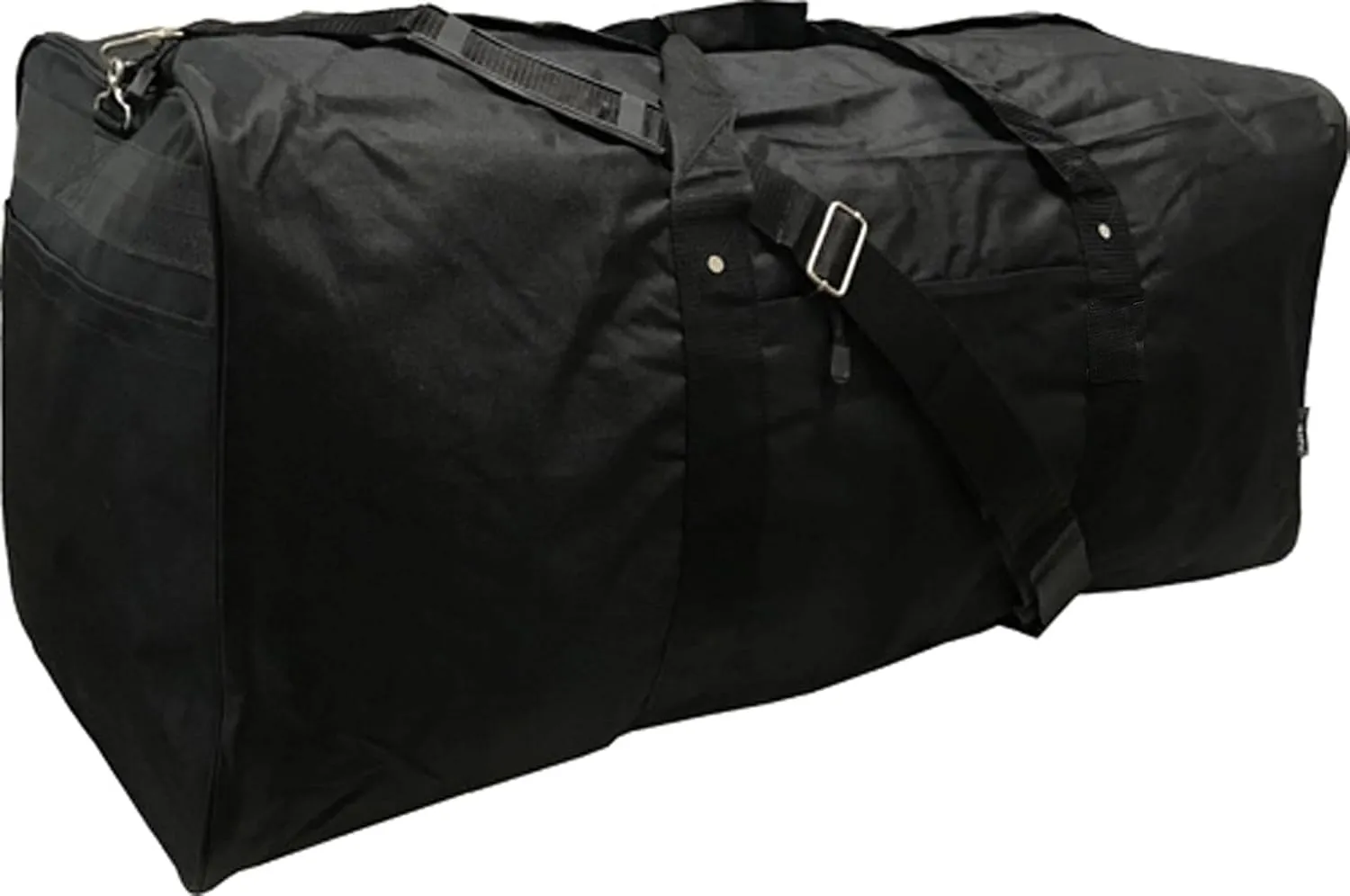 24''/30''/36''/42'' Square Jumbo Duffel /Cargo Bag /Suitcase /Tote Bag (36 inch) Black