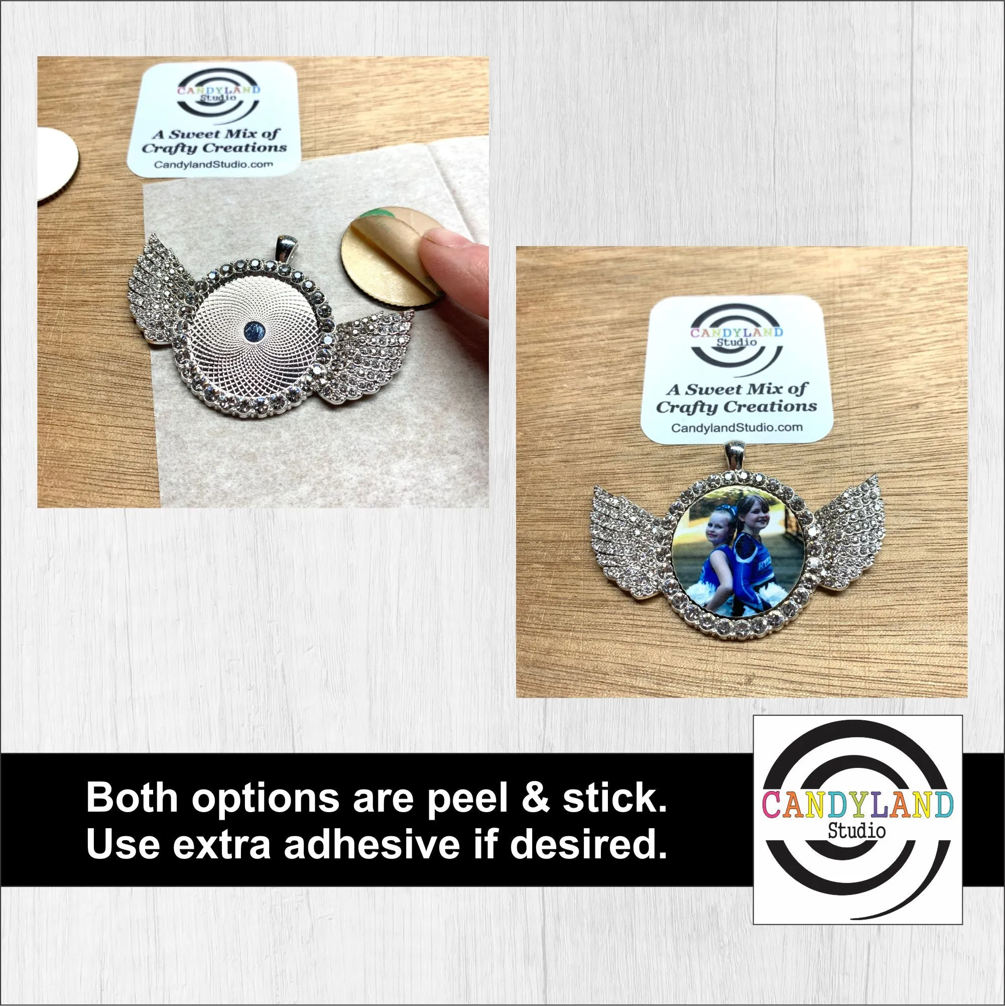 25mm Round Cabochon Tray Non Metal Inserts