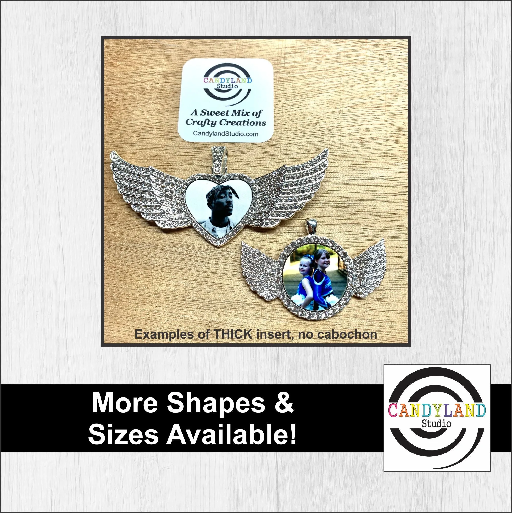 25mm Round Cabochon Tray Non Metal Inserts