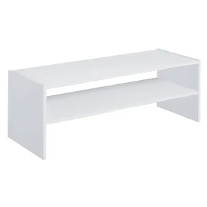 31" White Horizontal Closet Organizer