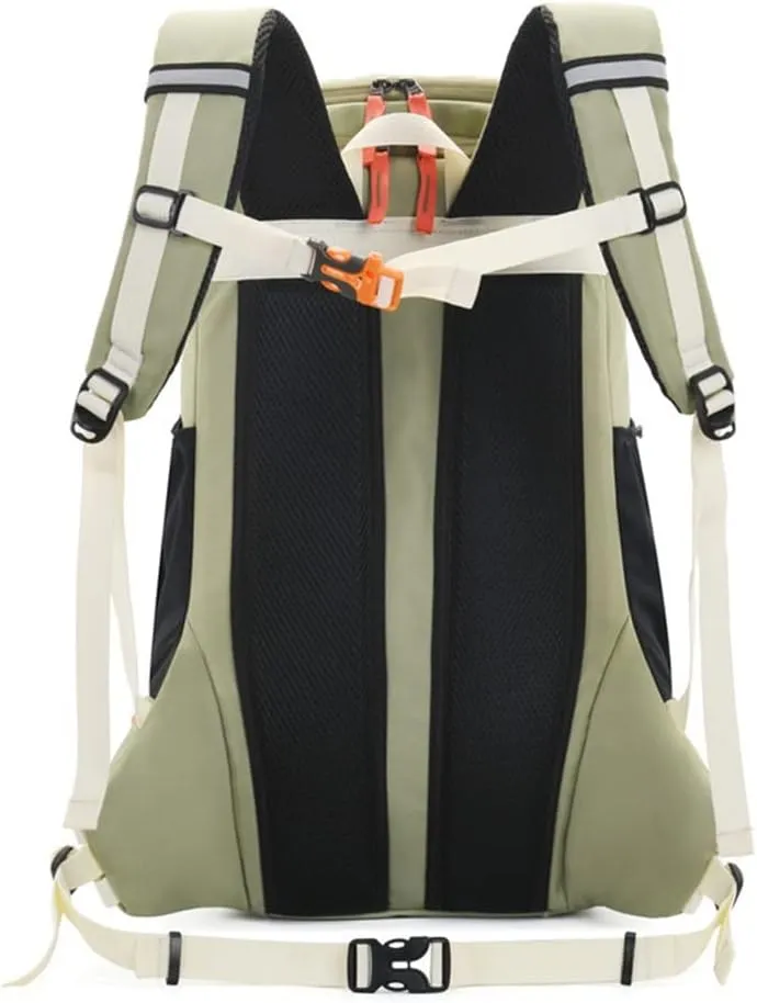 40L Hiking Backpack Travel Backpack Multi Pocket Sports Bag Large Capacity(E)
