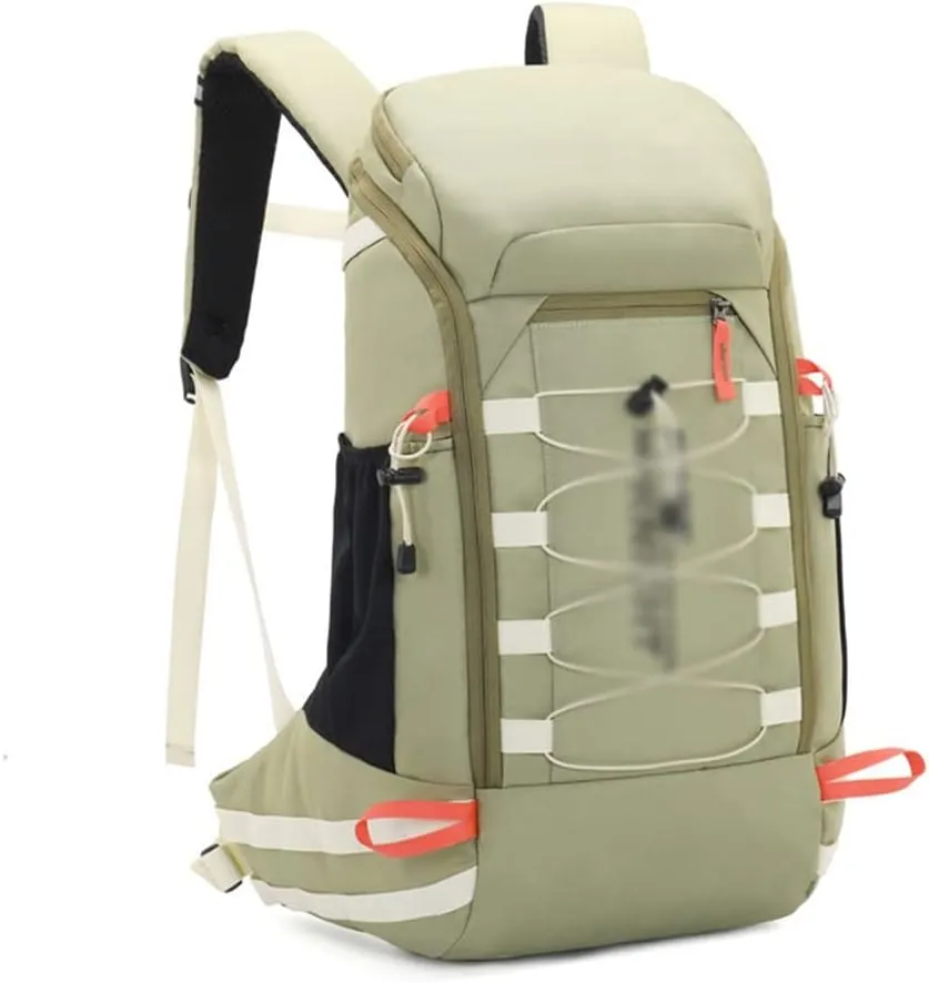 40L Hiking Backpack Travel Backpack Multi Pocket Sports Bag Large Capacity(E)