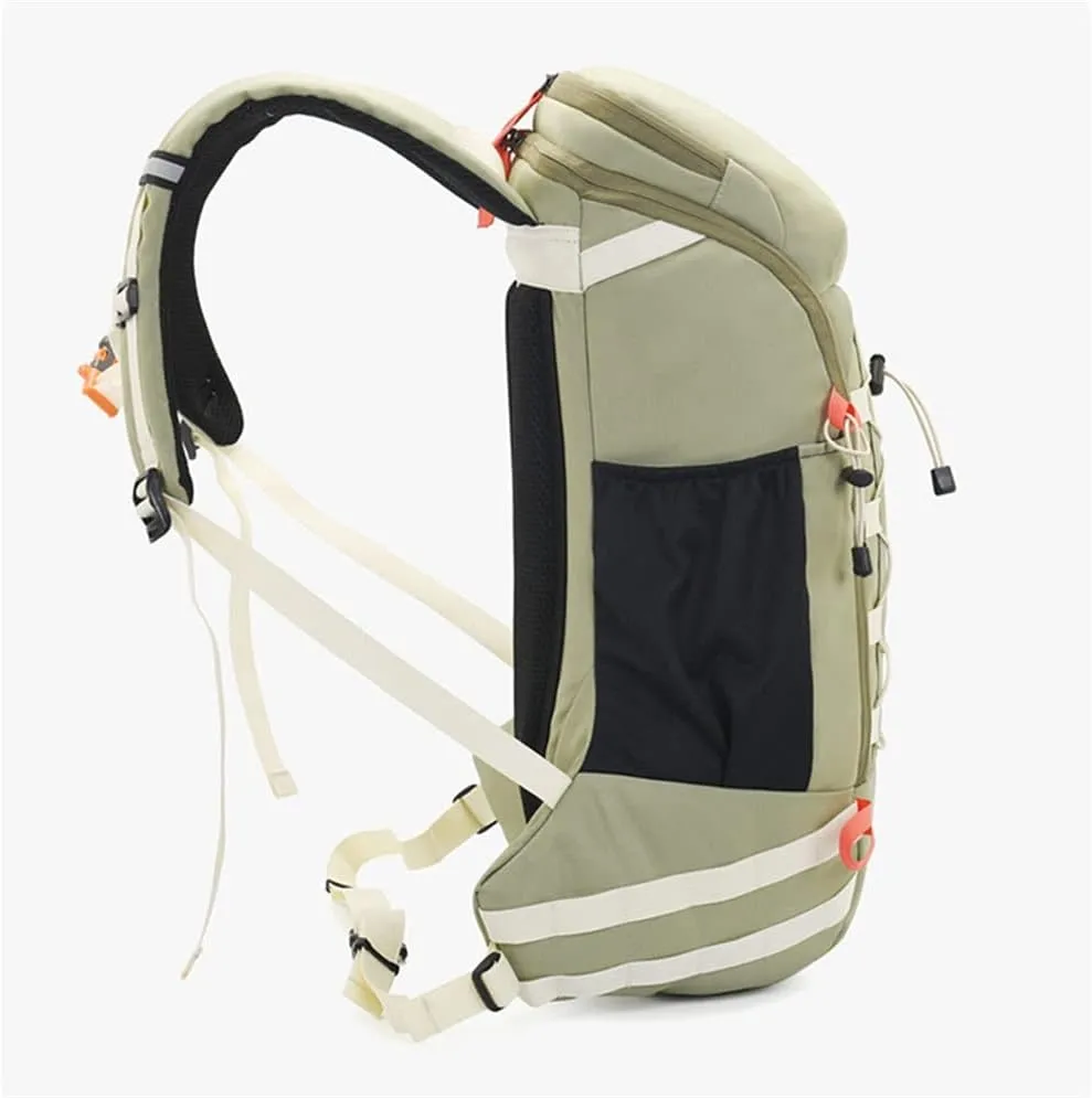 40L Hiking Backpack Travel Backpack Multi Pocket Sports Bag Large Capacity(E)