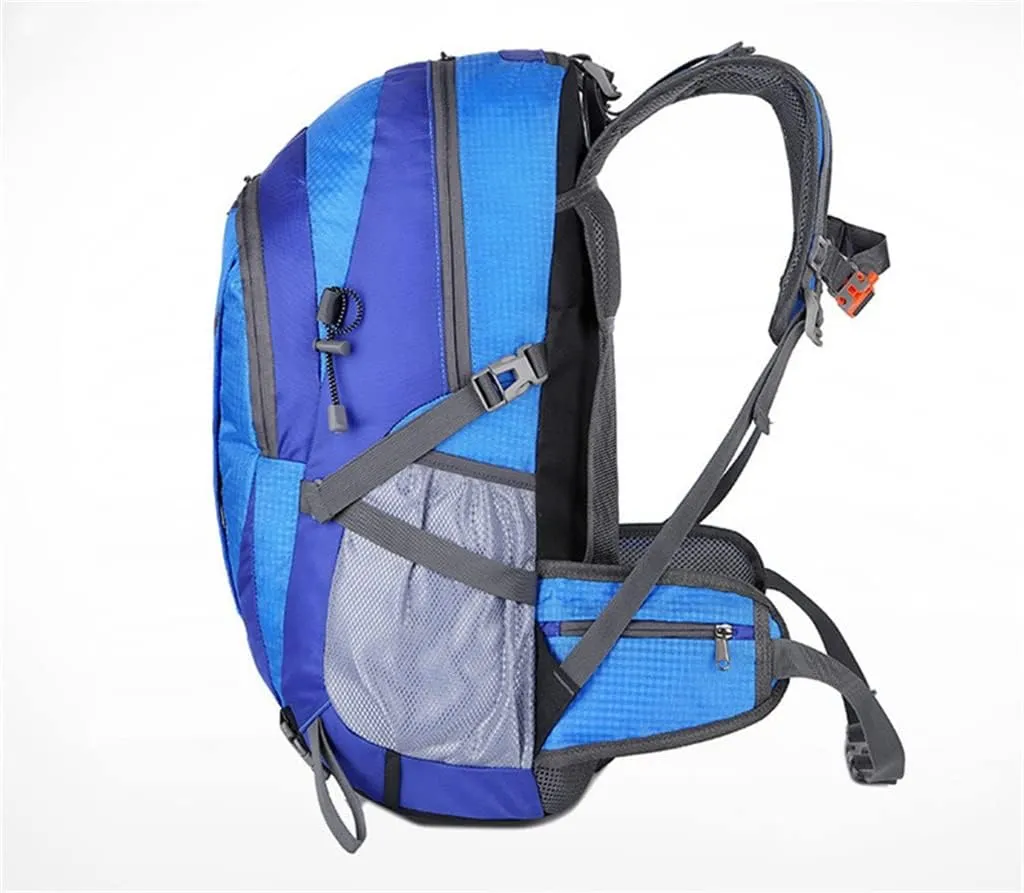 40L Outdoor Sports Backpack Large Capacity Travel Backpack Hiking Mountaineering Backpack(C)