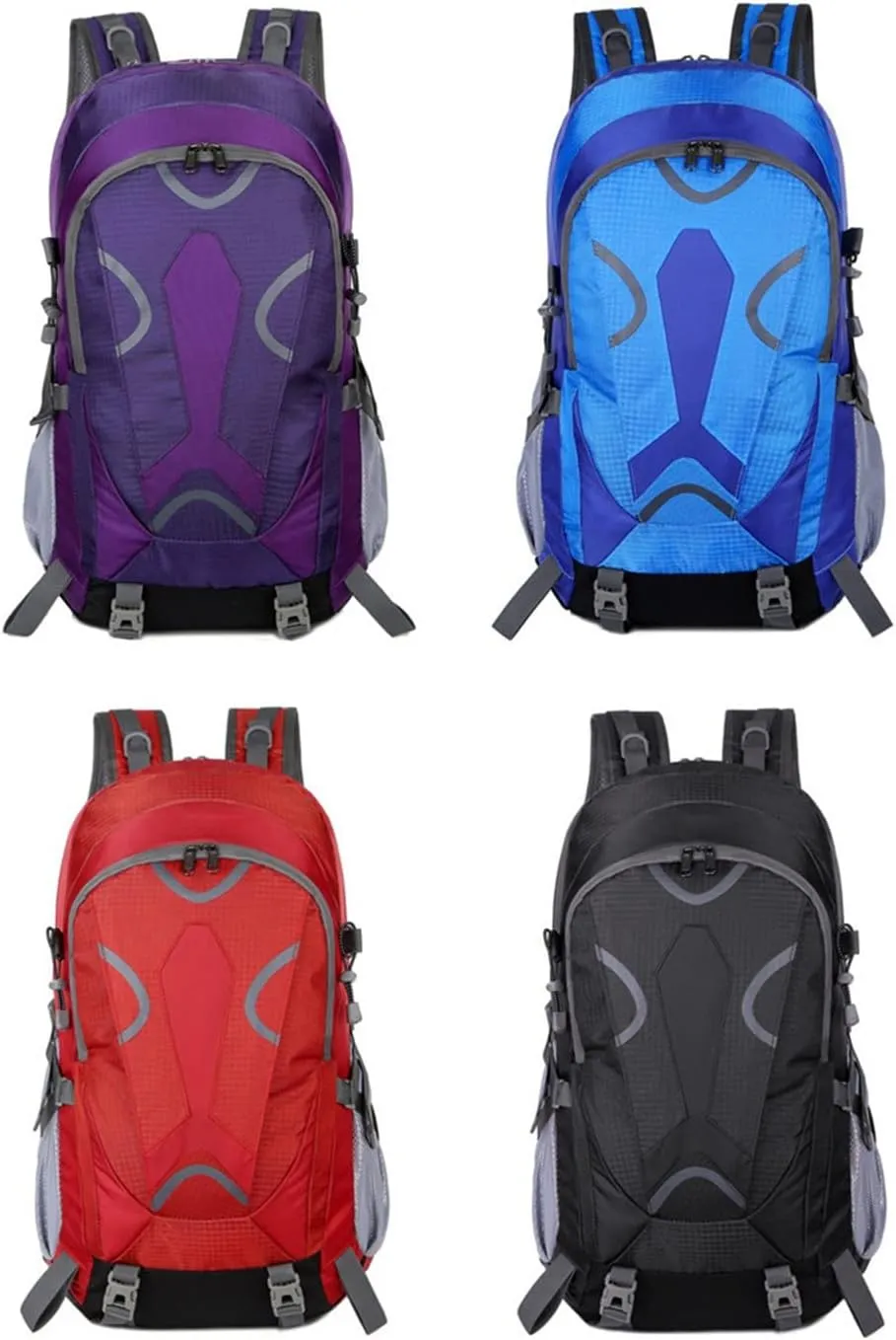 40L Outdoor Sports Backpack Large Capacity Travel Backpack Hiking Mountaineering Backpack(C)
