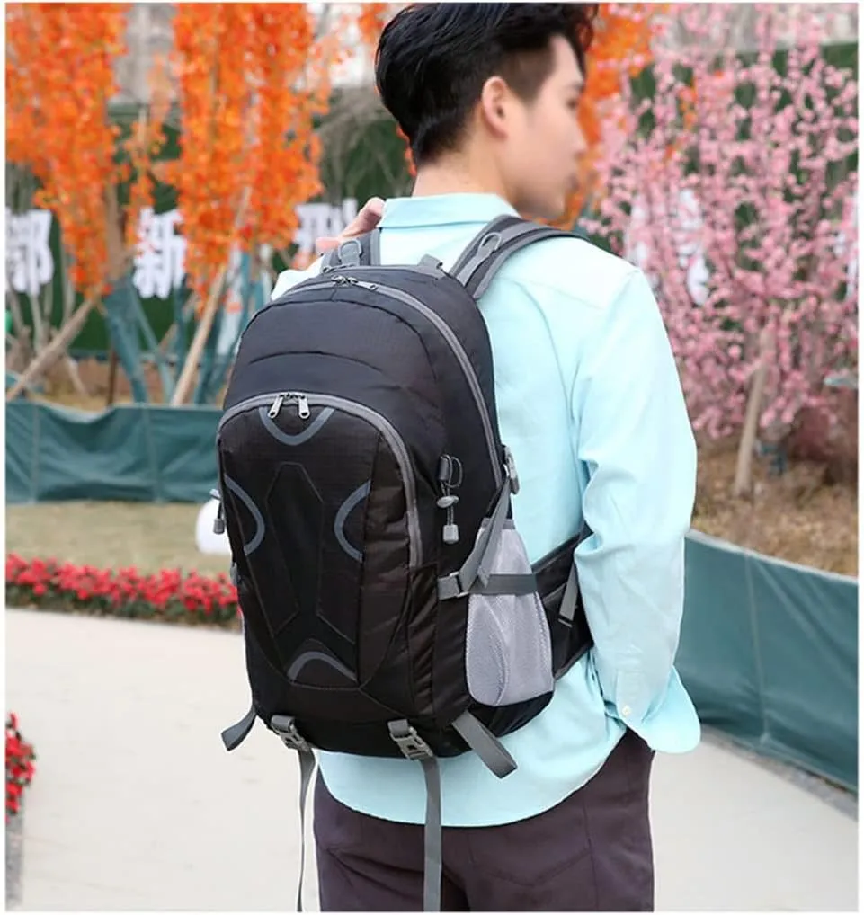 40L Outdoor Sports Backpack Large Capacity Travel Backpack Hiking Mountaineering Backpack(C)