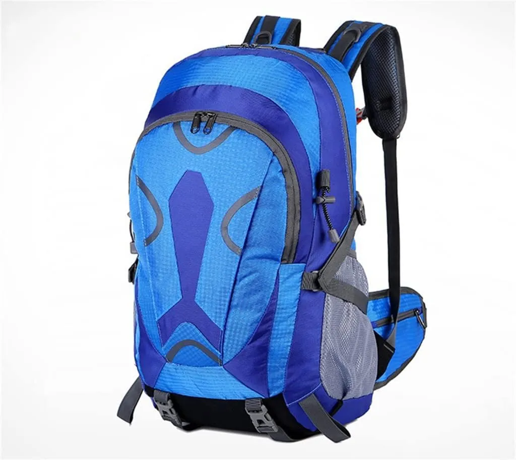 40L Outdoor Sports Backpack Large Capacity Travel Backpack Hiking Mountaineering Backpack(C)