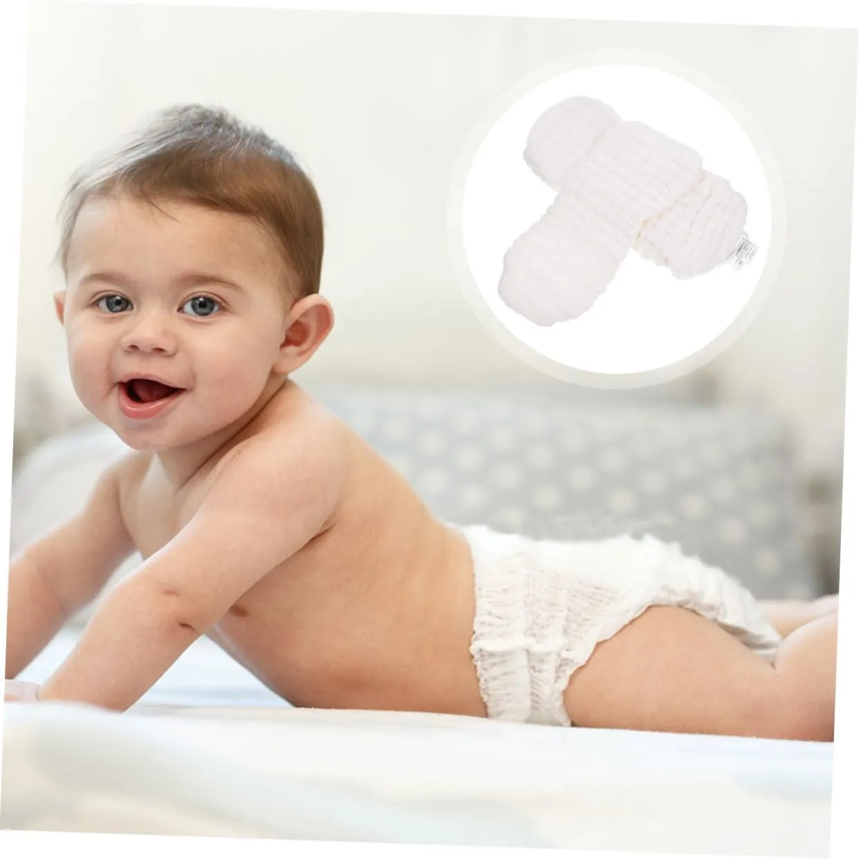 4sets Newborn Diapers Liner Newborn Cloth Diaper Inserts Washable Reusable Liners for Infants 6pcs*4