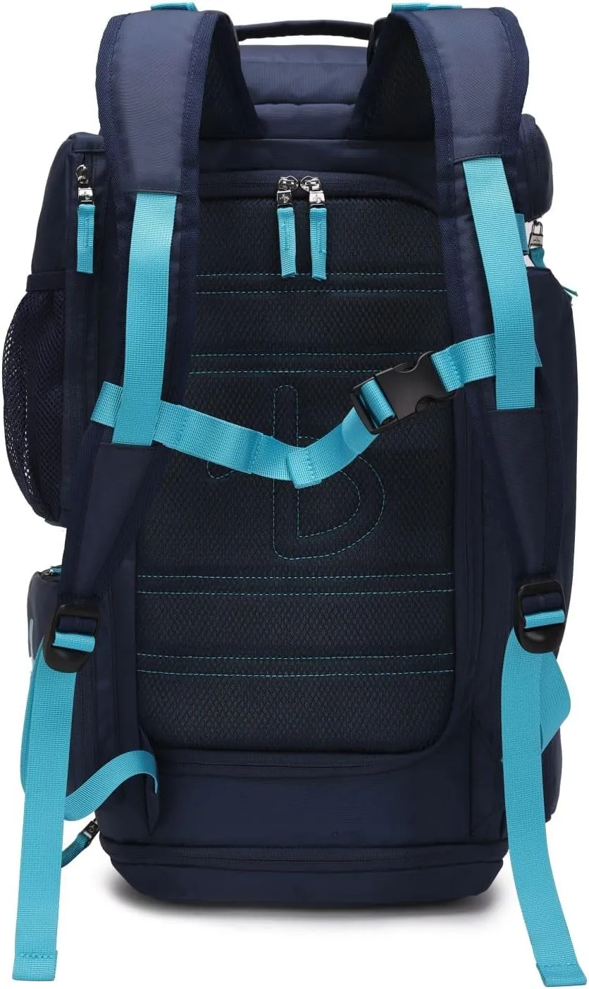 50L Extra Large Gym Backpack for Men, Big Gym Bag with Shoes Compartment, Waterproof Heavy Duty Duffel Bags, Men's Workout Backpacks for Outdoor Sport,Hiking,Camping,Travel
