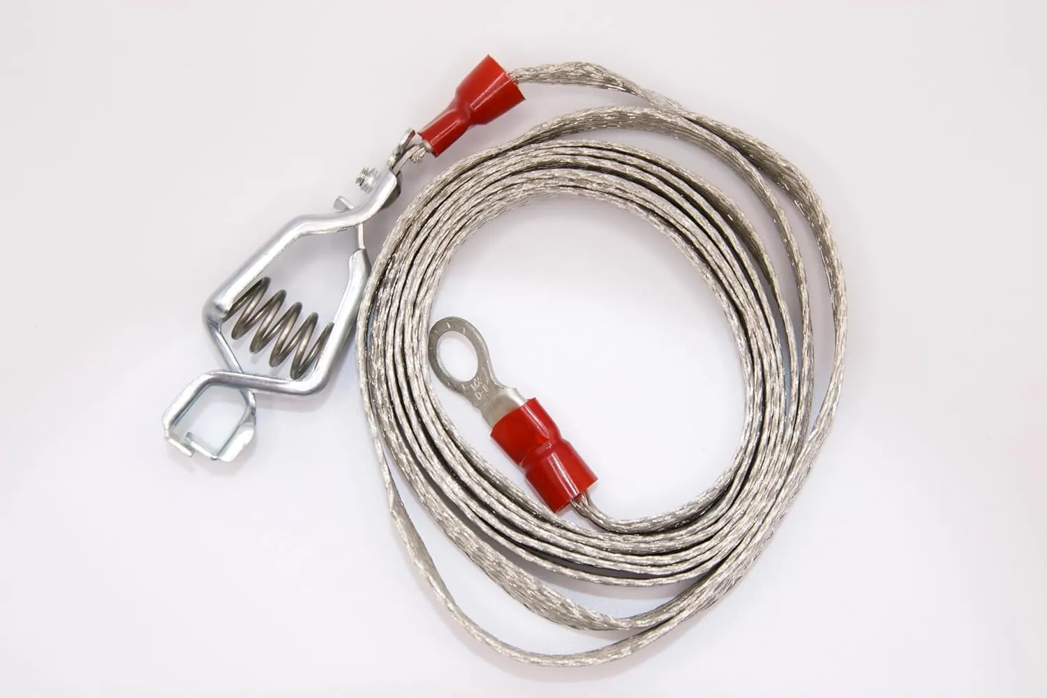 6 ft. Copper Braided Ground Strap with Clamp