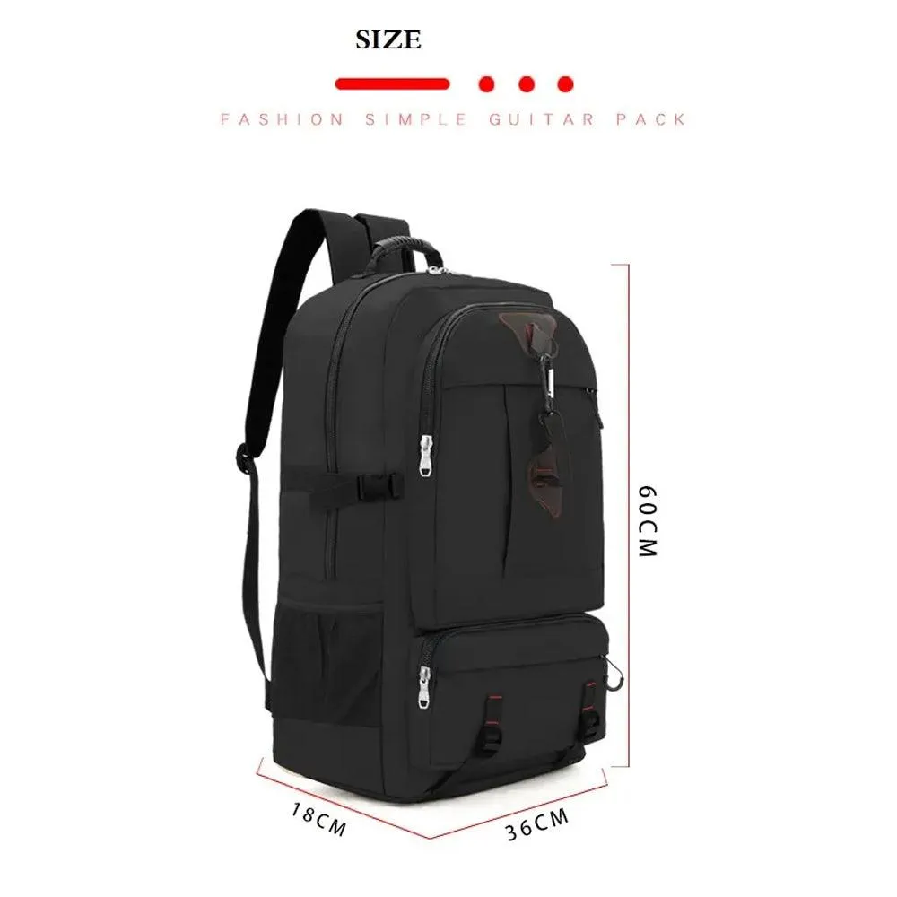 60L Waterproof camping backpack and Travel Boarding Backpack