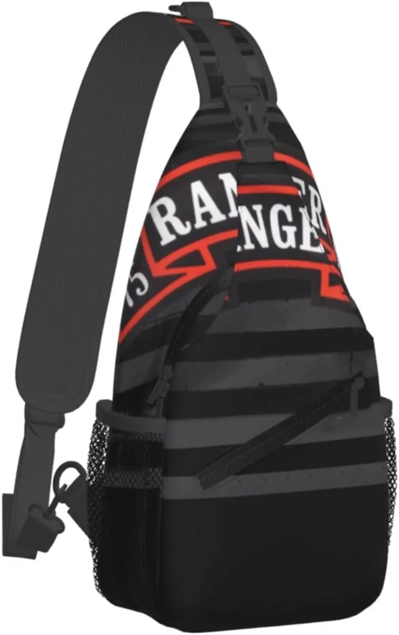 75 Inf Ranger Regiment Tab Us Crossbody Backpack Dachshunds Dog Chest Bag Lightweight One Strap Backpack Multipurpose Travel Hiking For Men Women