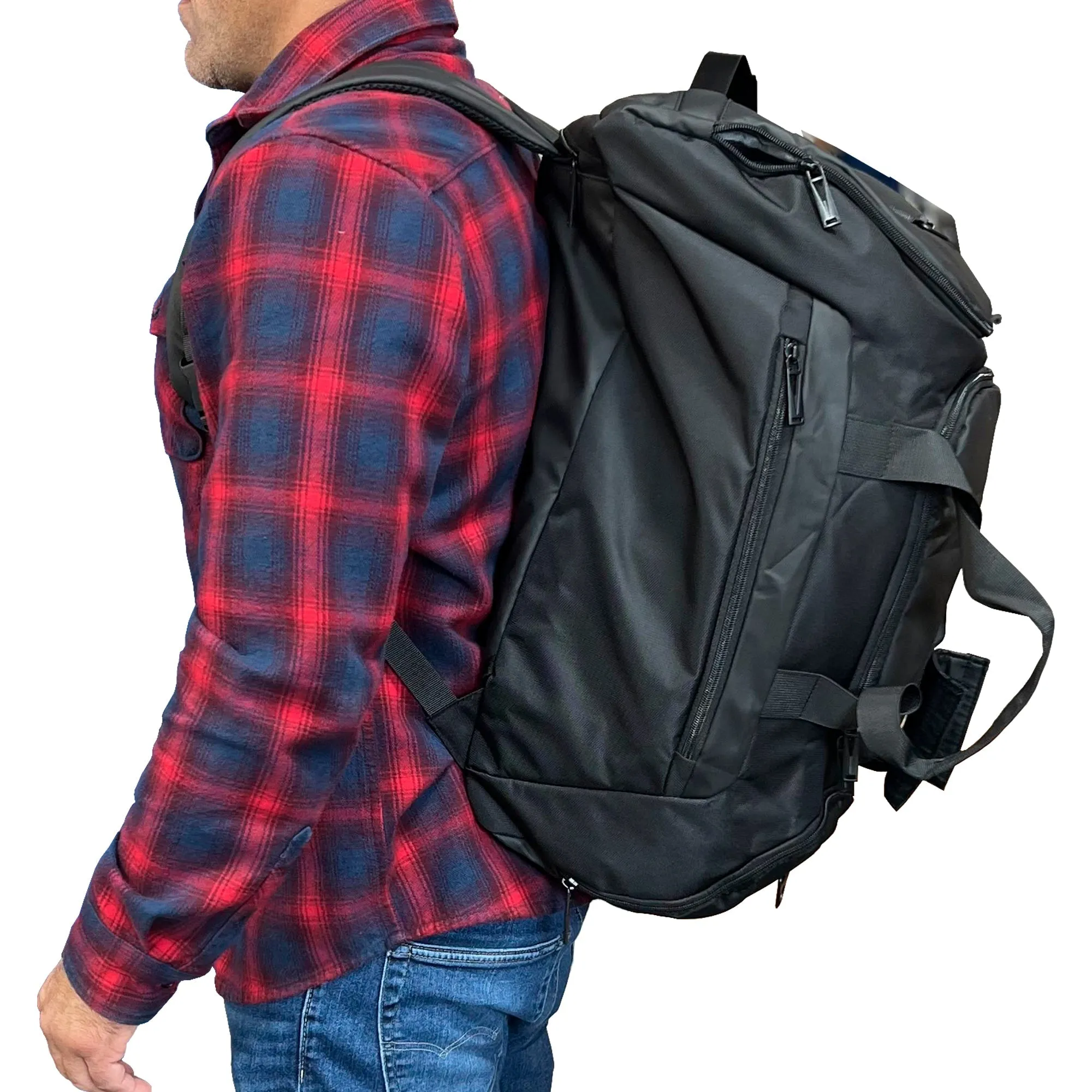 805 Jiu-Jitsu Academy Hybrid Duffel Backpack #1189 A