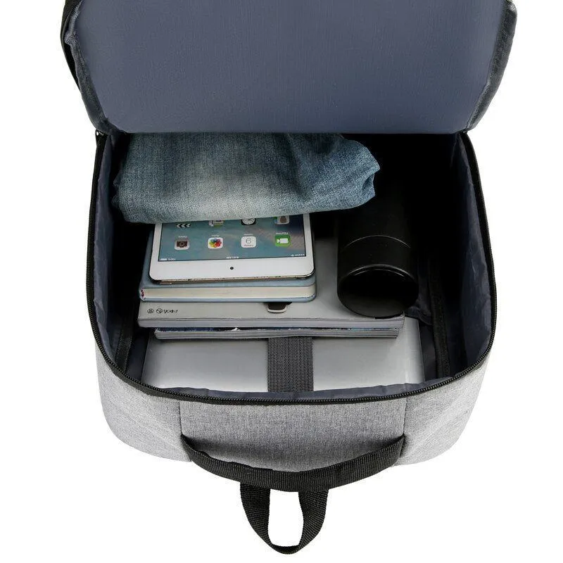A 15.6-inch Unisex Multifunctional Large-capacity Waterproof Backpack Business Casual Usb Charging Duffel Bag