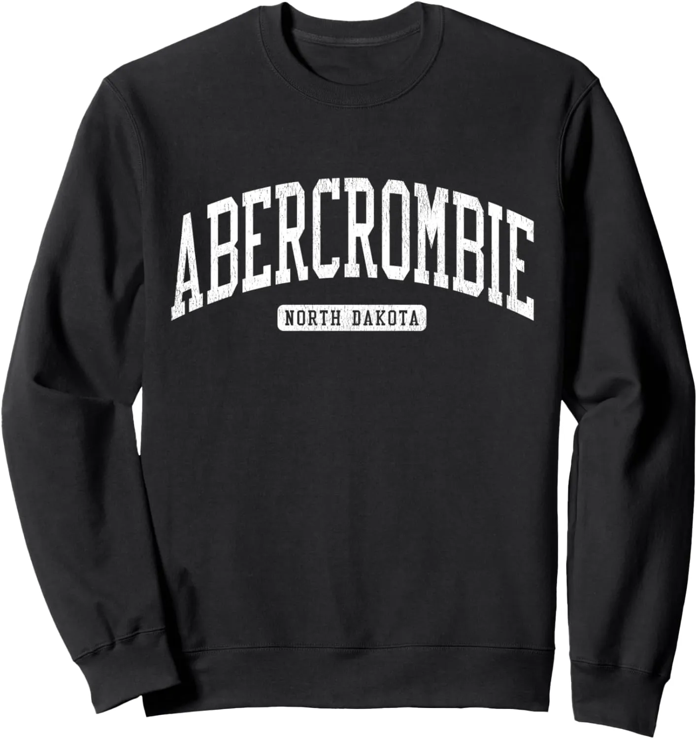 Abercrombie North Dakota ND JS03 College Univesity Style Sweatshirt