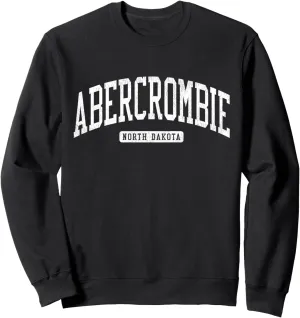 Abercrombie North Dakota ND JS03 College Univesity Style Sweatshirt