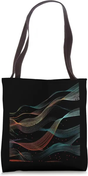 Abstract Oceanic Wave Tote Bag