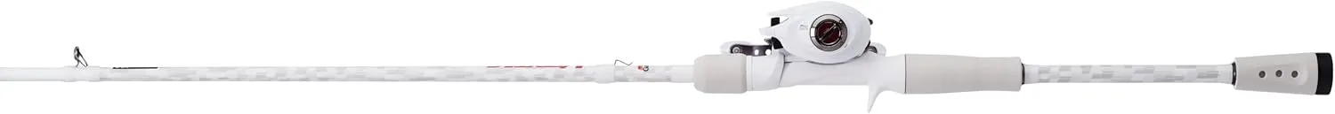 Abu Garcia Veritas Low Profile Baitcast Reel and Fishing Rod Combo