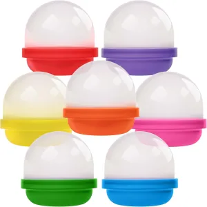 Acorn Capsules Empty 120 pcs 2 inch - Translucent Gumball Machine Capsules Bulk Party Favors Containers - Easter Basket Stuffers Gifts Pinata Stuffers DIY Craft Supplies