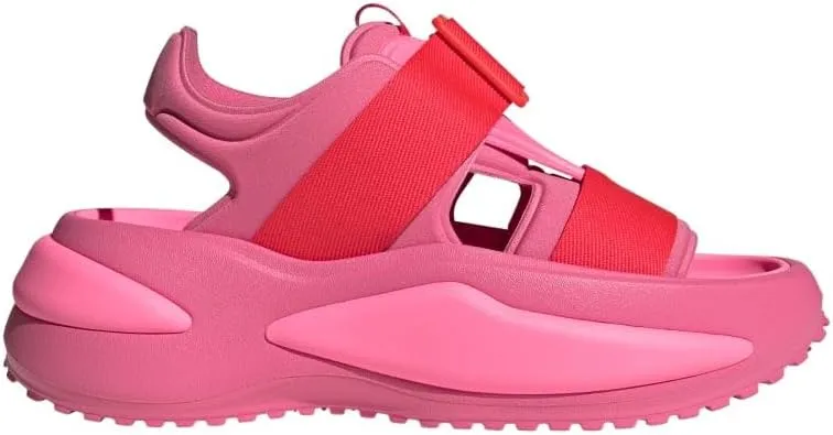 adidas Womens Adilette Comfort Sling Back Casual Sandals Casual Low Heel 1-2" - Pink