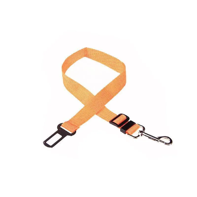 Adjustable Pet Dog Safety Car Vehicle Seat Belt Harness Lead Pet Seatbelt Nylon