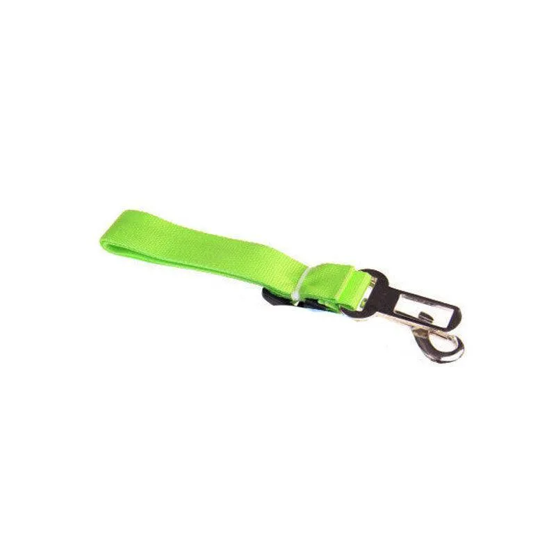 Adjustable Pet Dog Safety Car Vehicle Seat Belt Harness Lead Pet Seatbelt Nylon