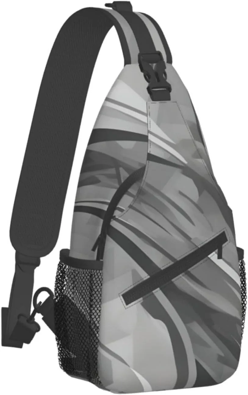 Aircraft Crossbody Bag Chest Shoulder Bag Small Casual Backpack Suitable For Women Men Hiking