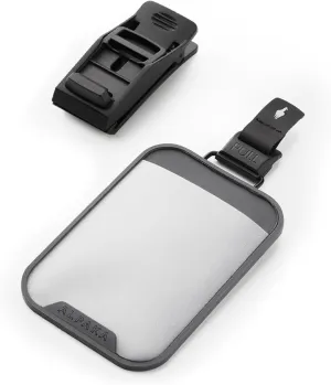 ALPAKA HUB Cardholder - Waterproof and Versatile Card Wallet - Front Pocket for ID Tag or Transport Card - Back Pocket Holds 2 to 4 Cards - Includes HUB Clip