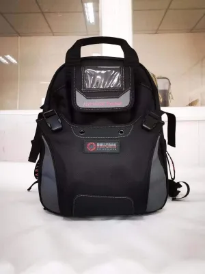 Alpha Dog Tool Backpack ToolPack - Hold-All-Be-All for Roof Repairs Techs, Electricians, Data Comm, Glaziers, Handyman Tools, Jack of All Trades Tool Bag Backpack - Buy Today!