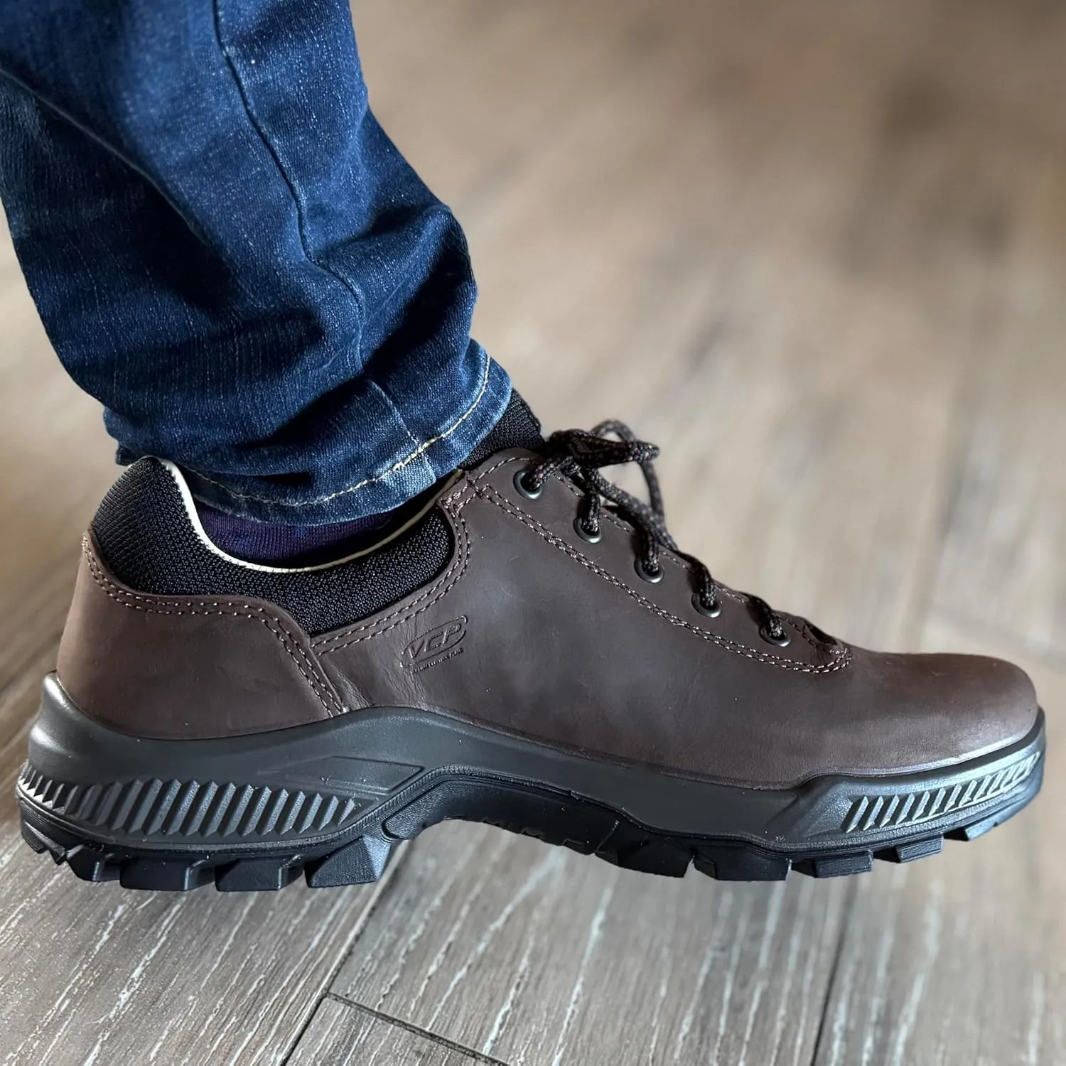 Alpina Prima Men's Waterproof Shoes | Leather with Breathable Membrane | Vibram Slip Resistant Sole | Made in Europe