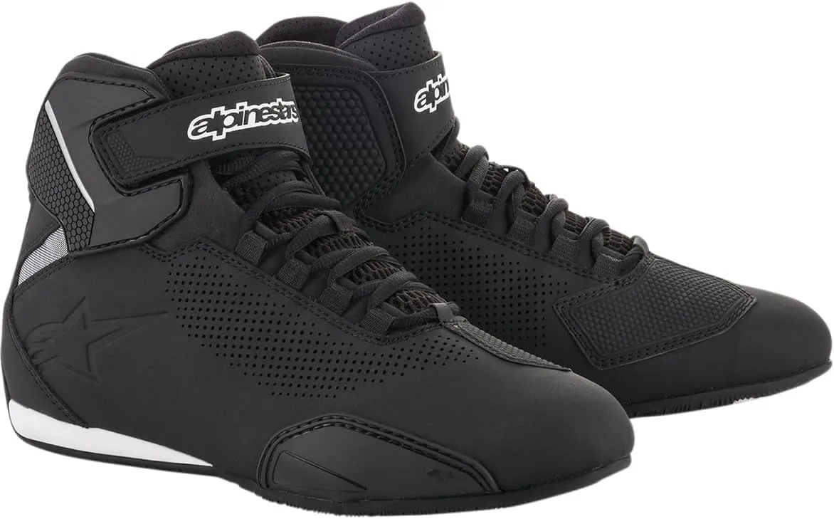 Alpinestars 2515618108 Men's Sektor Vented Street Motorcycle Shoe, Black, 8