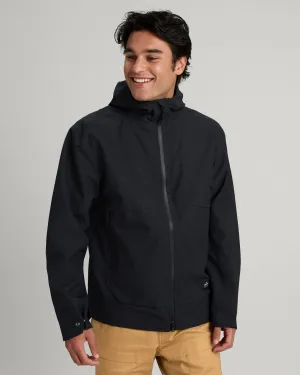 Amphi Men's Rain Jacket - Black