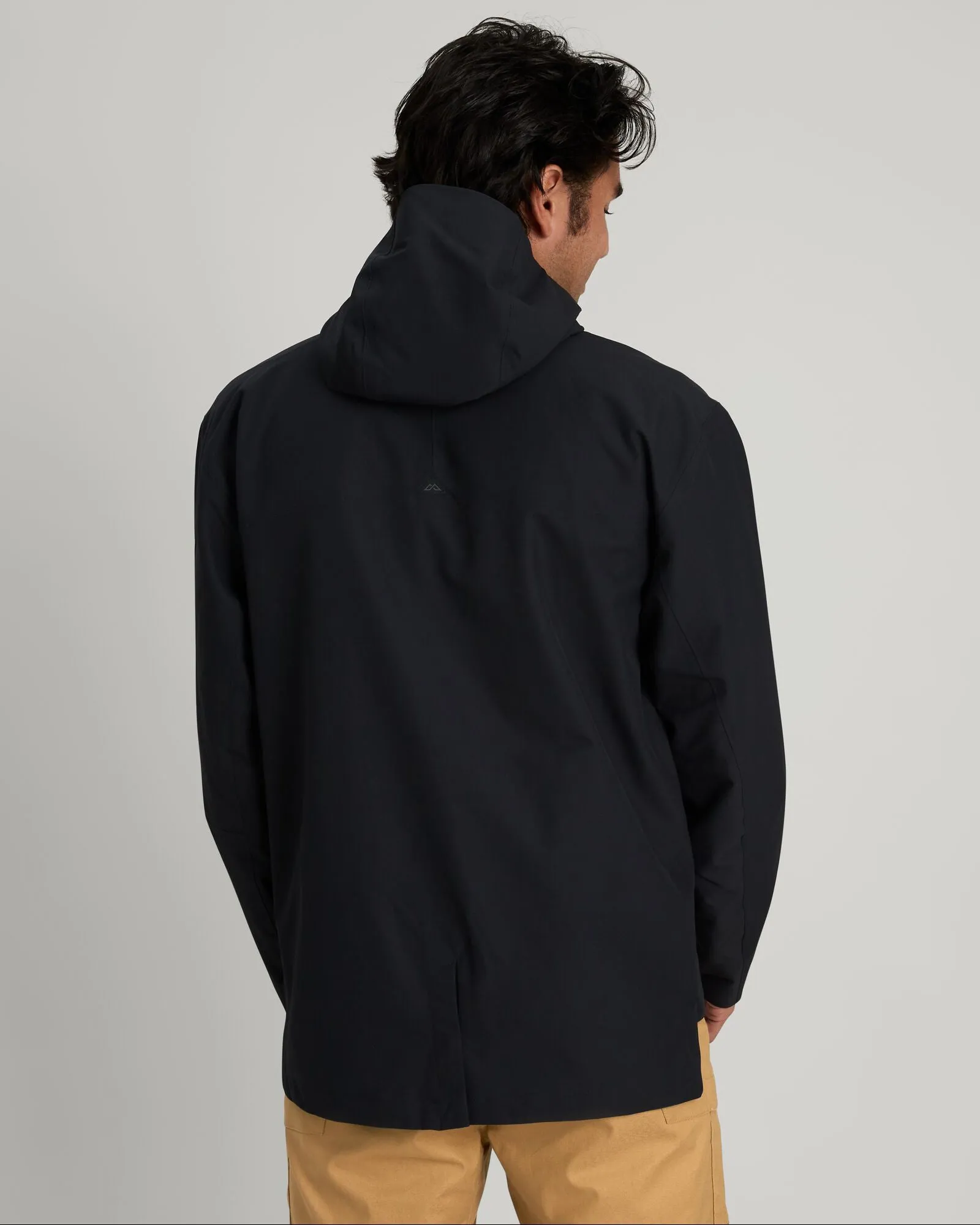 Amphi Men's Rain Jacket - Black