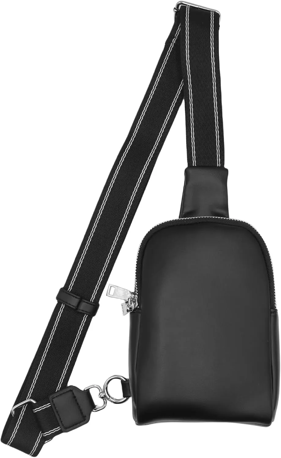 AMPOSSTO Small Sling Bag for Women Mini Chest Bag Fashion Fanny Pack Trendy Crossbody Shoulder Bag Satchel Bag