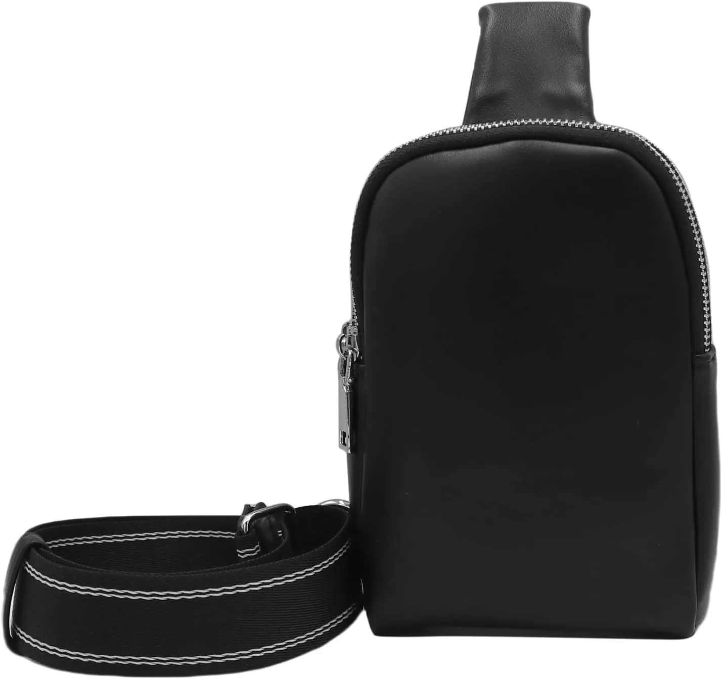 AMPOSSTO Small Sling Bag for Women Mini Chest Bag Fashion Fanny Pack Trendy Crossbody Shoulder Bag Satchel Bag