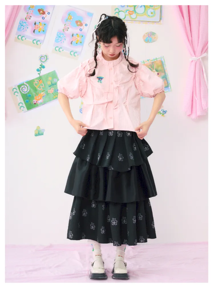 Anime Mesh Printed Breathable Shirt