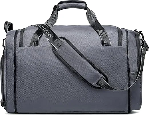 Arctic Hunter Foldable Duffel Bag Water Resistant Travel Bag with Shoe Compartment with Detachable Shoulder Straps for Men and Women, LX0021