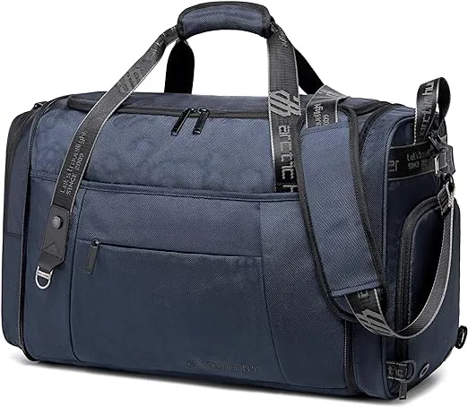 Arctic Hunter Foldable Duffel Bag Water Resistant Travel Bag with Shoe Compartment with Detachable Shoulder Straps for Men and Women, LX0021