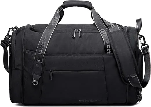 Arctic Hunter Foldable Duffel Bag Water Resistant Travel Bag with Shoe Compartment with Detachable Shoulder Straps for Men and Women, LX0021