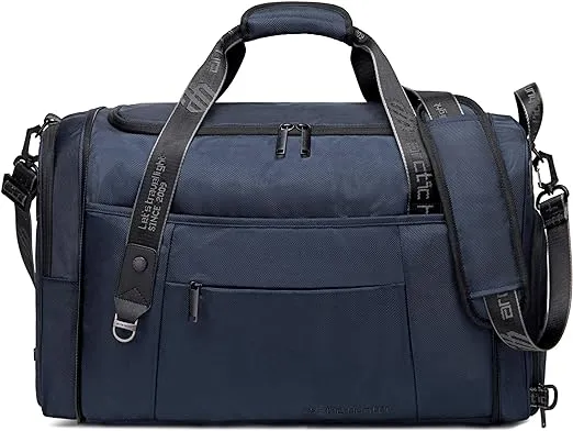 Arctic Hunter Foldable Duffel Bag Water Resistant Travel Bag with Shoe Compartment with Detachable Shoulder Straps for Men and Women, LX0021