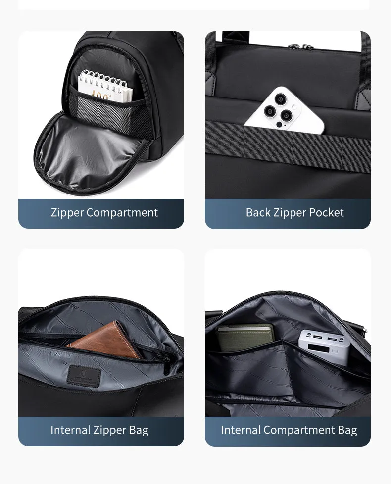 Arctic Hunter i-Crusher Travel Bag 2in1 Dry and Wet Separation Compartment Messenger Bag Sling Bag UNISEX