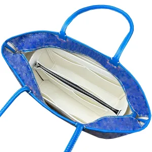Artois MM Bag Organizer, Artois PM Bag Organizer, Tote Bag Artois MM Insert Handmade 3mm Wool Premium Felt Snug Sturdy Silver Zipper (For Artois PM, Scarlet)