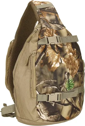 AUSCAMOTEK Blind Sling Pack for Hunting Fishing Hiking Camo Bag for Men