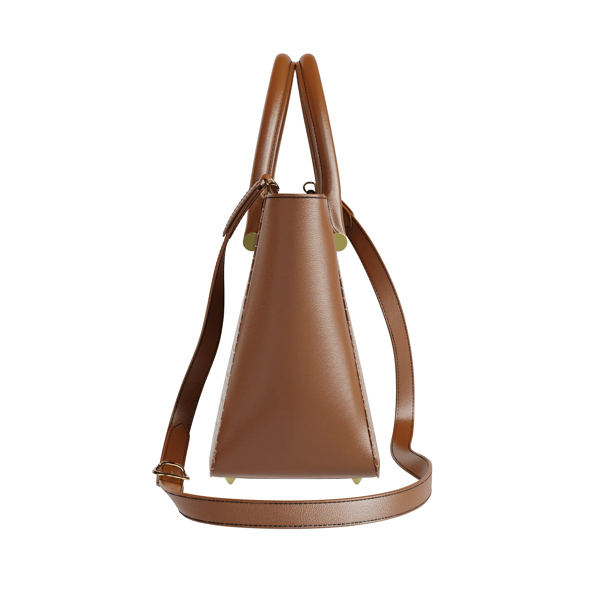 Authentic Alligator Tote With Rich Chocolate Accents